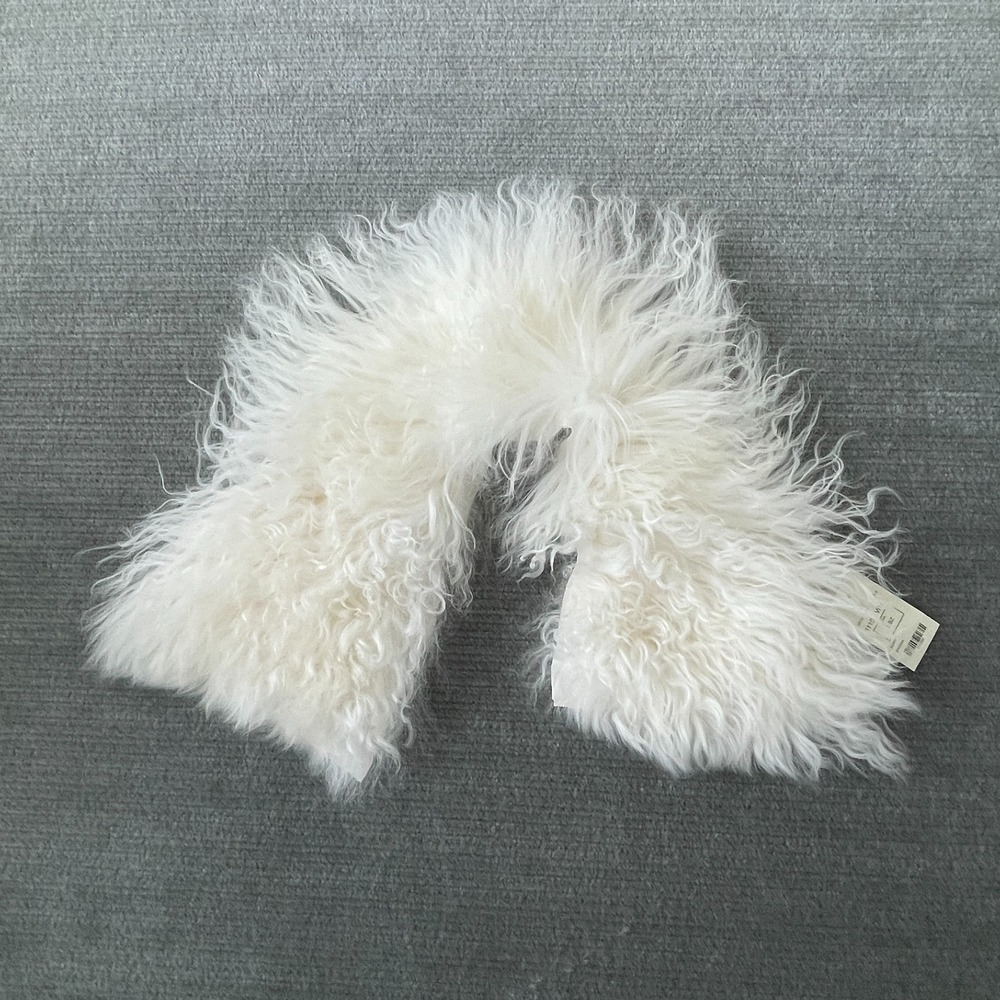Overland Sheepskin Tibetan‎ Lamb Single Pelt Ivory